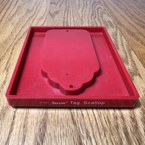 Sizzix Originals Steel Rule Die TAG SCALLOP  #38-0945